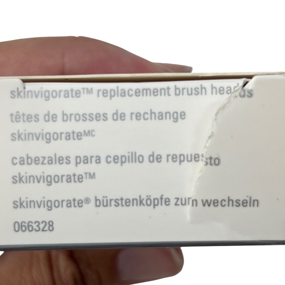 NEW Mary Kay Replacement Brush Heads Skinvigorate Face Skincare Set of 2 Beauty - Picture 7 of 7